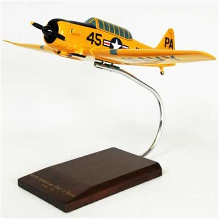 Toys And Models North American SNJ-3 Texan US Navy/USAAF Trainer Handscaled Desktop Wood Display Replica AT06NYT